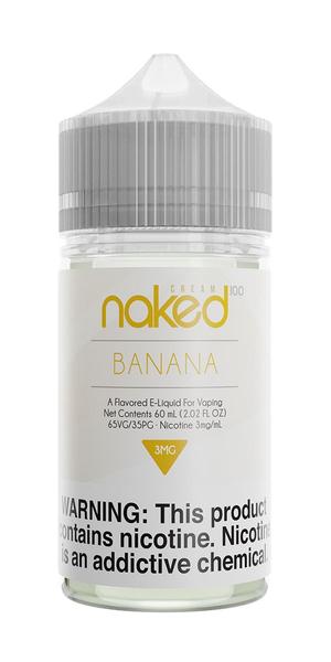 NAKED 100 CREAM | Go Nanas / Banana 60ML eLiquid