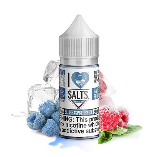 I Love Salts by Mad Hatter | Blue Raspberry Ice 30ML eLiquid