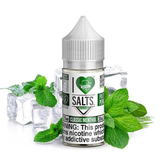 I Love Salts by Mad Hatter | Classic Menthol 30ML eLiquid