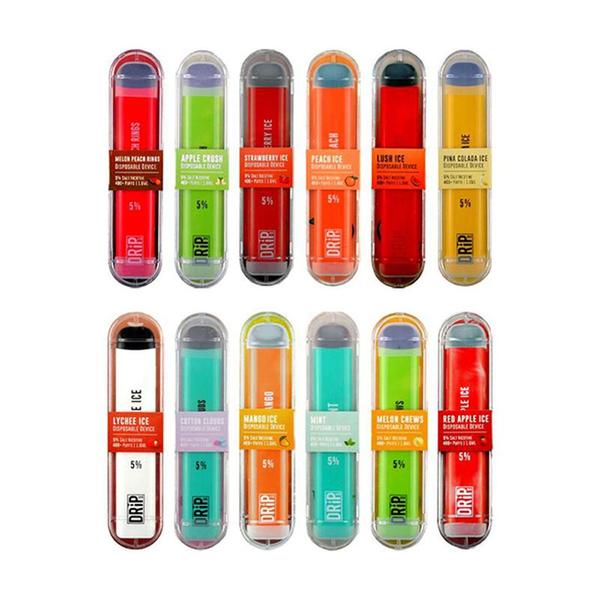 Drip Bar Disposable E-Cigs (Individual) - MOQ 10 Packs