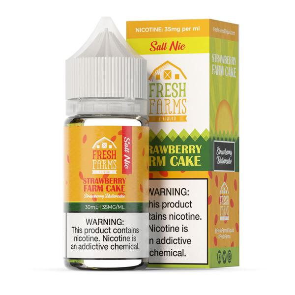 FRESH FARMS | Strawberry Farm Cake 30ML eLiquid