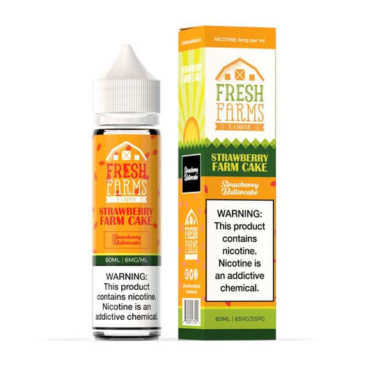 FRESH FARMS | Strawberry Farm Cake 60ML eLiquid