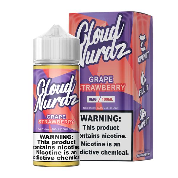 CLOUD NURDZ | Grape Strawberry 100ML eLiquid