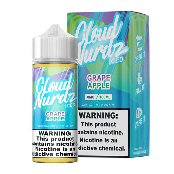 CLOUD NURDZ ICED | Grape Apple 100ML eLiquid