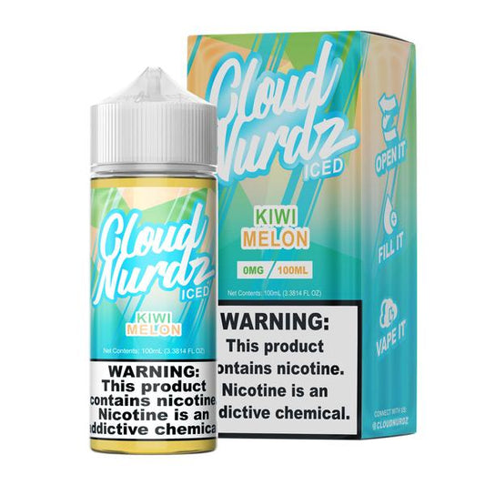 CLOUD NURDZ ICED | Kiwi Melon 100ML eLiquid