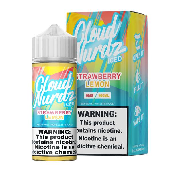 CLOUD NURDZ ICED | Strawberry Lemon 100ML eLiquid