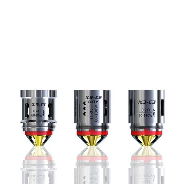 iJoy Captain X3 Replacement Coils (Pack of 3) | For the Diamond and Avenger Kit