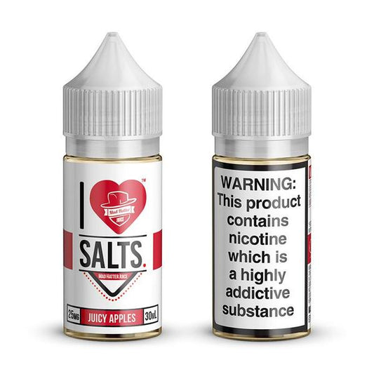 I Love Salts by Mad Hatter | Juicy Apples 30ML eLiquid