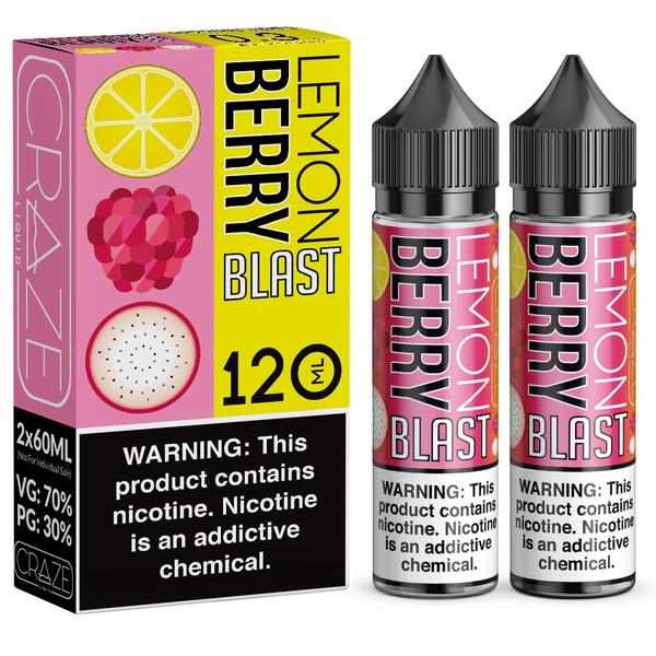 CRAZE LIQUID | Lemon Berry Blast 2X60ML eLiquid