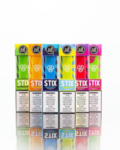 PUFF LABS | Puff STIX Disposable Bar 5% Nicotine (10-Pack)