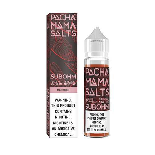 PACHAMAMA SUB OHM SALTS | Apple Tobacco 60ML eLiquid