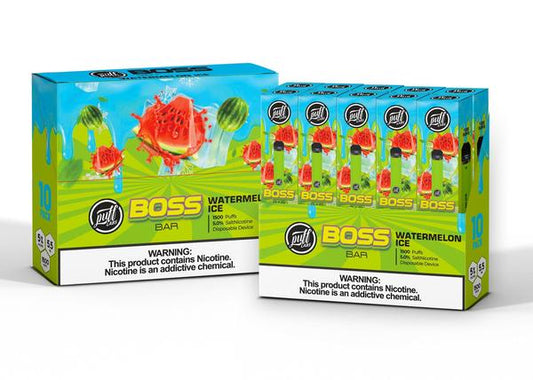 PUFF LABS | Puff Boss Bar Disposable 5% Nicotine (10-Pack)