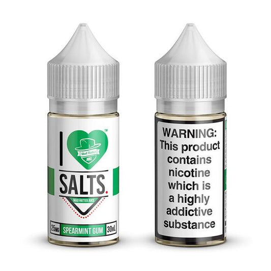 I Love Salts by Mad Hatter | Spearmint Gum 30ML eLiquid