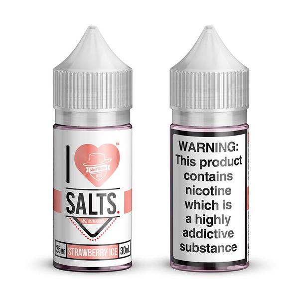 I Love Salts by Mad Hatter | Strawberry Ice 30ML eLiquid