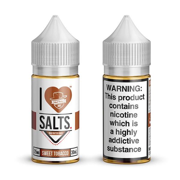 I Love Salts by Mad Hatter | Sweet Tobacco 30ML eLiquid