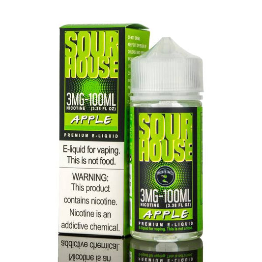 SOUR HOUSE | Apple 100ML eLiquid