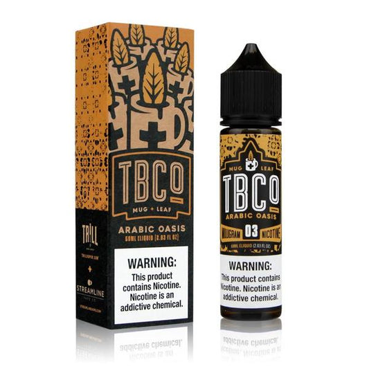 TBCO MUG + LEAF | Arabic Oasis 60ML eLiquid